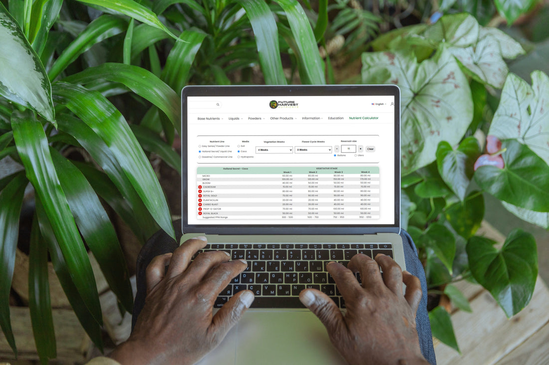 Optimize your Feed Schedule with Future Harvest's Nutrient Calculator - Future Harvest