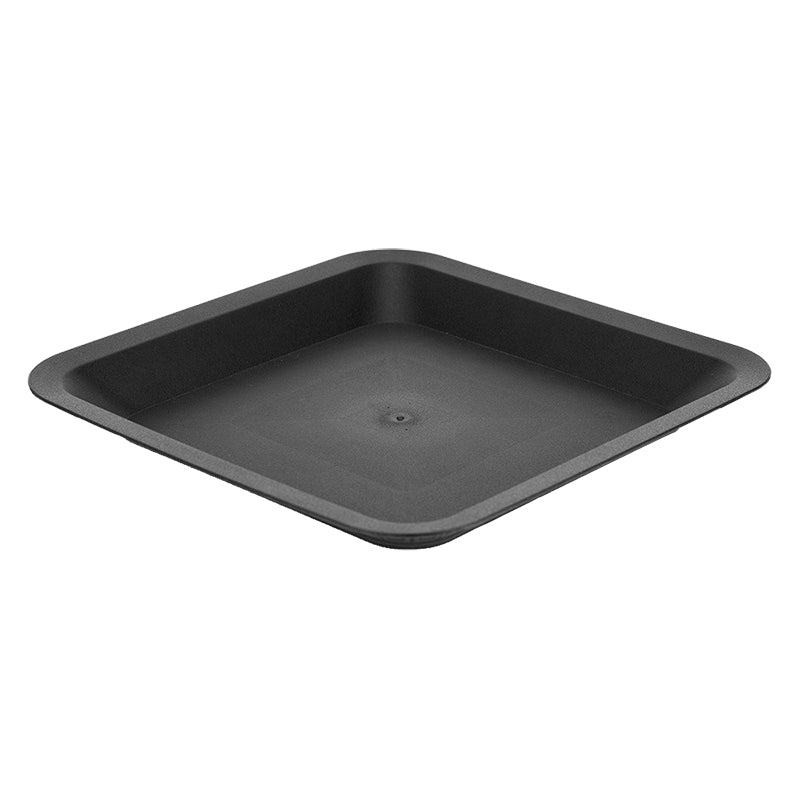 grey plastic plant pot saucers Black Plastic Plant Saucers – Future Harvest